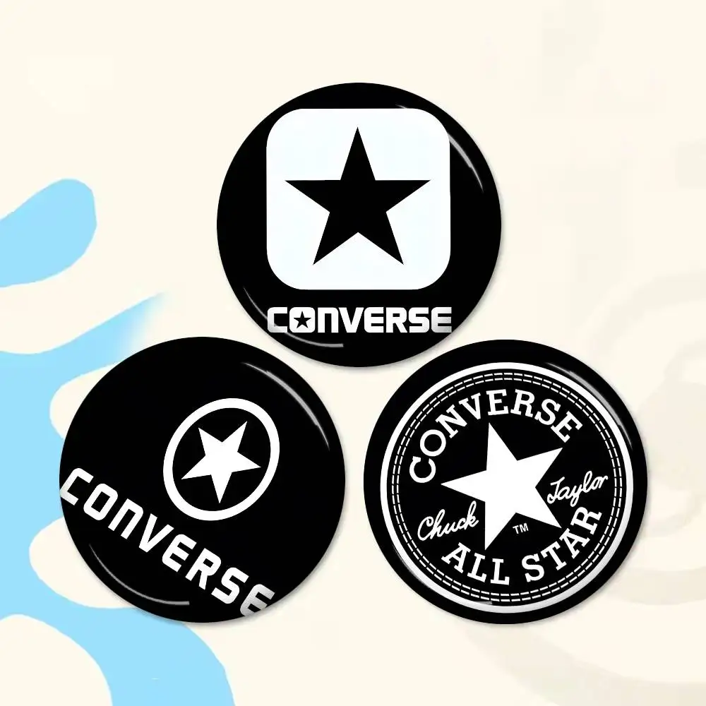 Embroidery Converse - C-CONVERSE 패션 틴플레이트 핀 버튼 커스텀