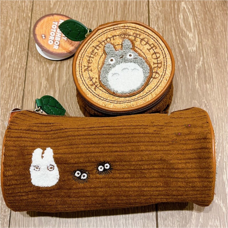 이웃집 토토로 귀여운 만화 자수 라운드 코듀로이 연필  - Embroidery Online 리뷰 및 가격
