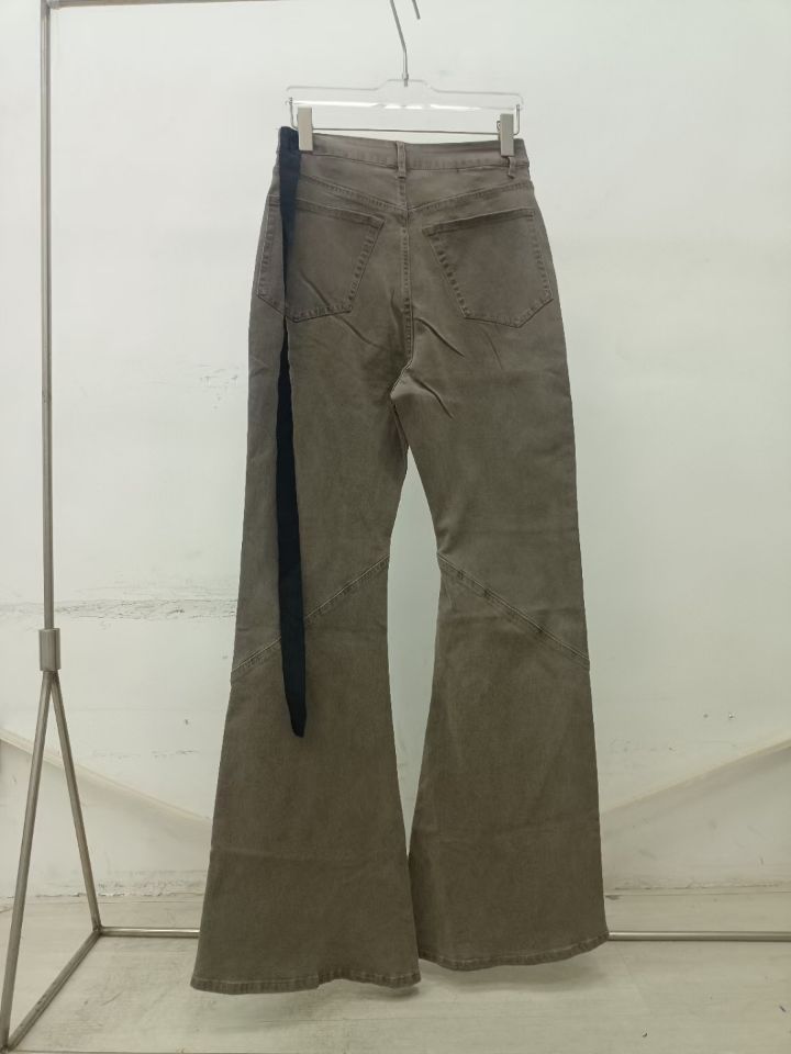 브랜드 뉴 릭 샌드 지퍼 포켓 핏 신축성 슬림 피트 팬 - Embroidery On Jeans 리뷰 및 가격