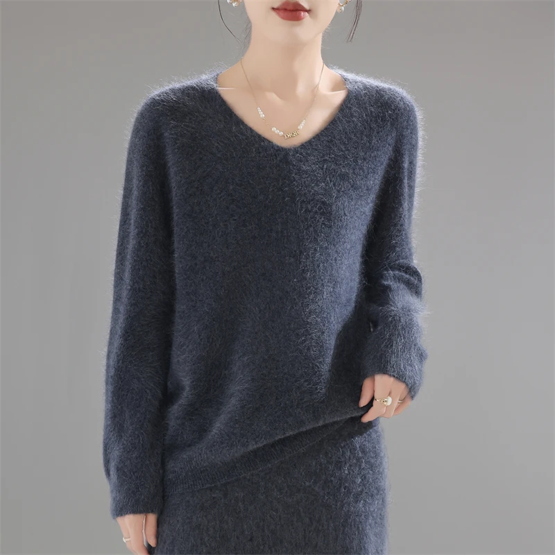 2025 여성용 100% 메리노 울 스웨터, 두꺼운 루 - Embroidery Knit 리뷰 및 가격