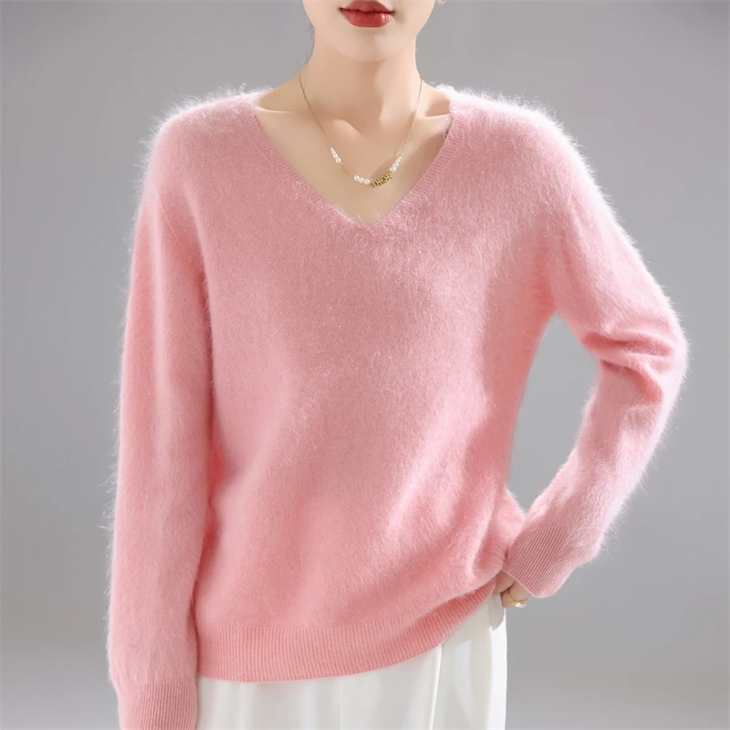 2025 여성용 100% 메리노 울 스웨터, 두꺼운 루 - Embroidery Knit 리뷰 및 가격