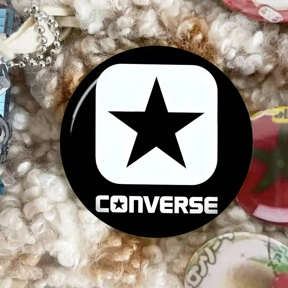 C-CONVERSE 패션 틴플레이트 핀 버튼 커스텀 애 - Embroidery Converse 리뷰 및 가격